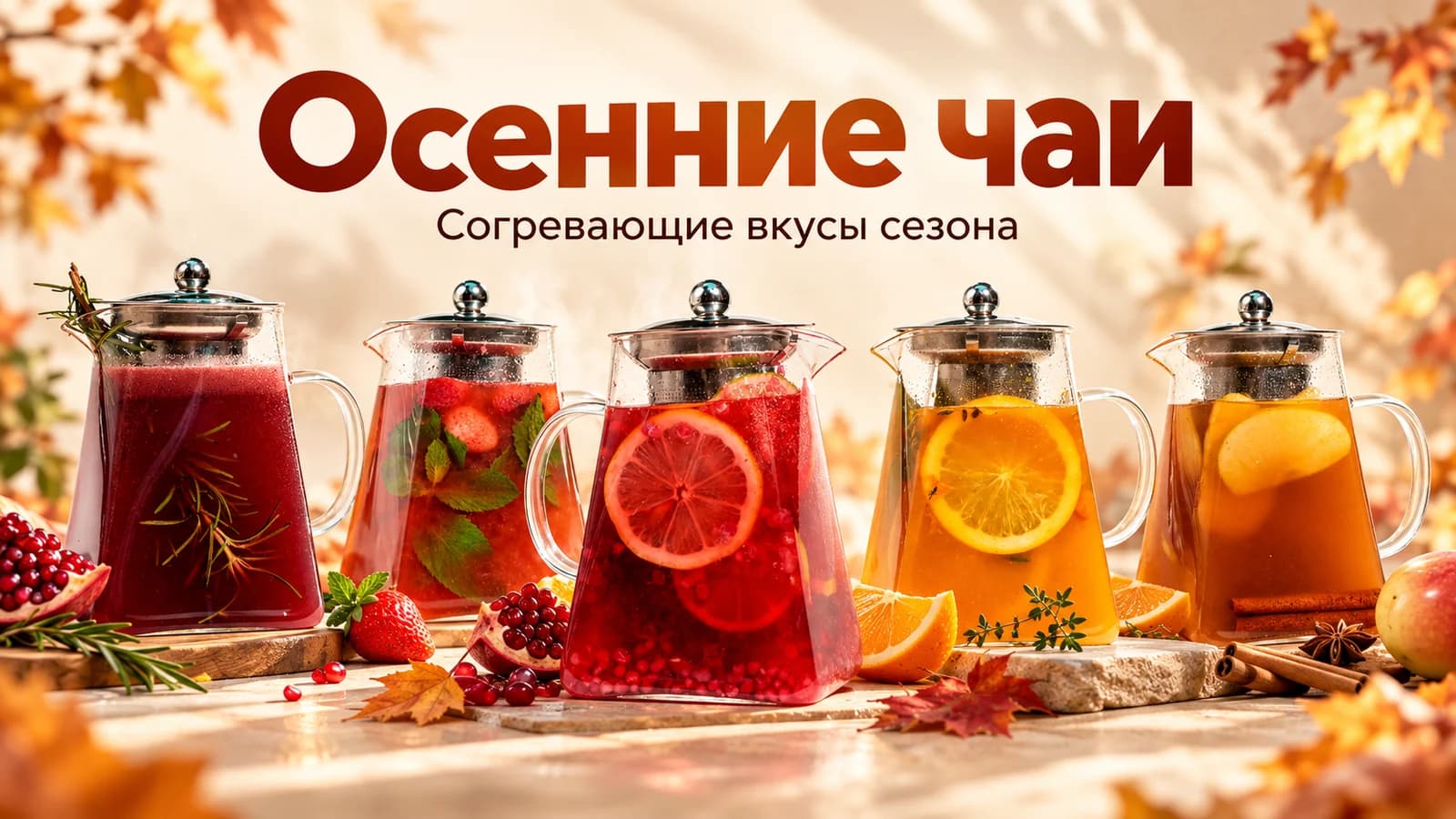 Осенние чаи — согревающие вкусы сезона